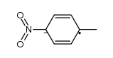 4-Nitrotoluene radical anion Structure