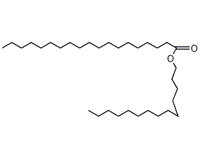 Tetradecanyl nonadecanoate Structure