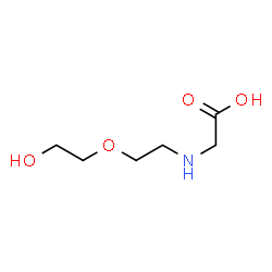 Glycine, N-[2-(2-hydroxyethoxy)ethyl]- (9CI)结构式