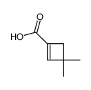 3,3-二甲基环丁-1-烯-1-羧酸结构式