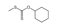 cyclohexyl-S-methyl xanthate Structure