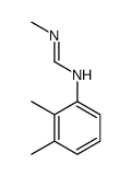N-(2,3-dimethylphenyl)-N'-methylmethanimidamide Structure