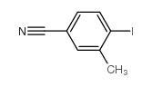 4-Iodo-3-methylbenzonitrile Structure