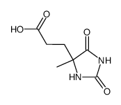 3-(4-methyl-2,5-dioxo-imidazolidin-4-yl)-propionic acid Structure