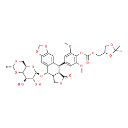 etoposide toniribate Structure