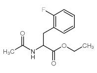 ac-dl-phe(2-f)-oet结构式
