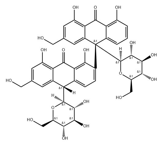 Barbaloin-related compound A Structure