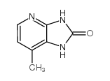 7-甲基-1,3-二氢咪唑并[4,5-b]吡啶-2-酮结构式