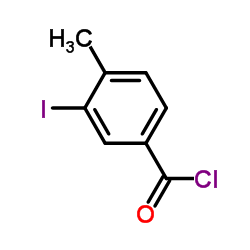 3-碘-4-甲基苯甲酰氯结构式