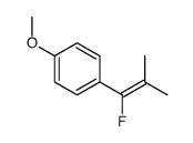 1-(1-fluoro-2-methylprop-1-enyl)-4-methoxybenzene Structure