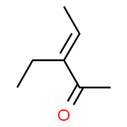 3-Penten-2-one, 3-ethyl-, (E)- (9CI) Structure