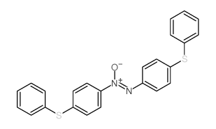 oxido-(4-phenylsulfanylphenyl)-(4-phenylsulfanylphenyl)imino-azanium结构式