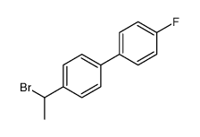 1-(1-bromoethyl)-4-(4-fluorophenyl)benzene Structure
