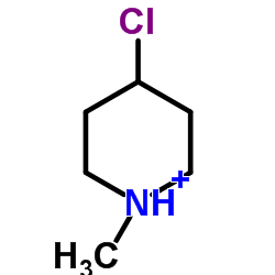 1-甲基-4-氯哌啶盐酸盐结构式