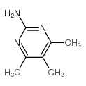 4,5,6-三甲基嘧啶-2-胺结构式