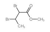 methyl 2,3-dibromobutanoate结构式