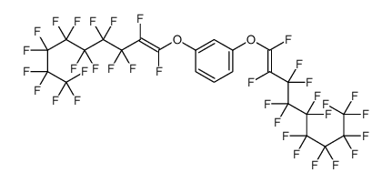1,3-bis(1,2,3,3,4,4,5,5,6,6,7,7,8,8,9,9,9-heptadecafluoronon-1-enoxy)benzene Structure