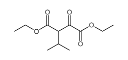 Diethyl 2-isopropyl-3-oxosuccinate Structure