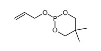 2-(allyloxy)-5,5-dimethyl-1,3,2-dioxaphosphinane结构式