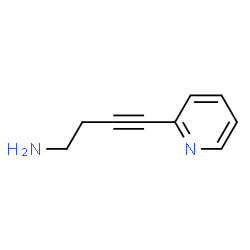 3-Butyn-1-amine,4-(2-pyridinyl)-(9CI) Structure