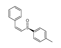 (+)-(R)-1-(p-tolylsulfinyl)-2-phenylethene Structure