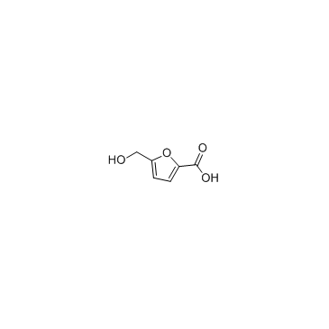 5-羟甲基-2-呋喃甲酸结构式