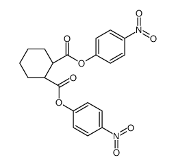 bis(4-nitrophenyl) (1S,2R)-cyclohexane-1,2-dicarboxylate Structure