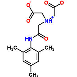 N-(2,4,6-三甲基苯基甲酰甲基)-亚胺-二乙酸结构式