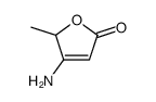 3-amino-2-methyl-2H-furan-5-one结构式