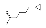 5-cyclopropanepentanoyl chloride结构式