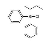 butan-2-yl-chloro-diphenylsilane结构式
