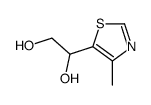 1-(4-methyl-1,3-thiazol-5-yl)ethane-1,2-diol Structure