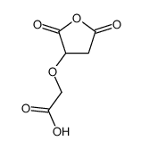 2-(2,5-dioxooxolan-3-yl)oxyacetic acid Structure