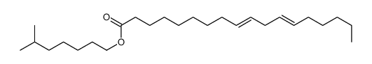 isooctyl (9Z,12Z)-octadeca-9,12-dienoate Structure