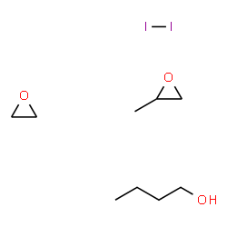 Butoxypolypropoxypolyethoxyethanol-iodine complex Structure