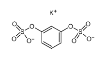 1,3-bis-sulfooxy-benzene, dipotassium-compound结构式