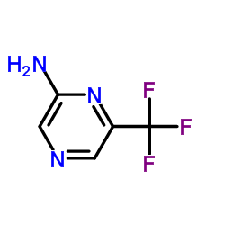 2-氨基-6-(三氟甲基)吡嗪结构式