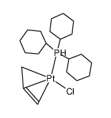 platinum(II)(Cl)(η3-allyl)(tricyclohexylphosphine) Structure