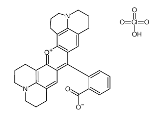 高氯酸罗丹明640结构式
