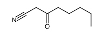 3-oxooctanenitrile Structure