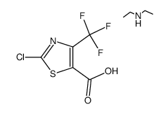 Diethylamine Salt of 2-Chloro-4-Trifluoromethyl-5-Thiazolecarboxylic Acid Structure