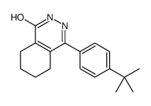4-[4-(1,1-Dimethylethyl)phenyl]-5,6,7,8-tetrahydro-1(2H)-phthalazinone结构式