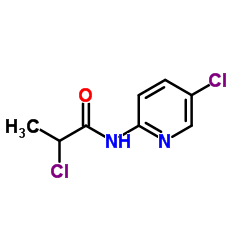 2-CHLORO-N-(5-CHLOROPYRIDIN-2-YL)PROPANAMIDE Structure