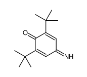 2,6-ditert-butyl-4-iminocyclohexa-2,5-dien-1-one结构式