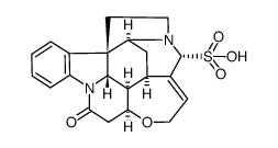 strychnine sulfonic acid III Structure