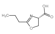 4-Oxazolecarboxylicacid,4,5-dihydro-2-propyl-,(4S)-(9CI)结构式