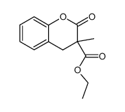 ethyl 3-methyl-2-oxochromane-3-carboxylate Structure
