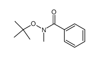 N-(tert-butoxy)-N-methylbenzamide Structure