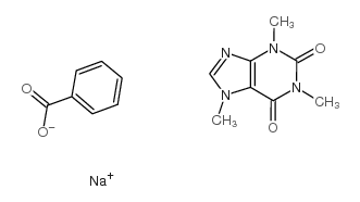 caffeine-sodium benzoate Structure