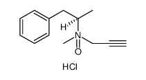 R-(-)-Deprenyl N-Oxide Hydrochloride结构式
